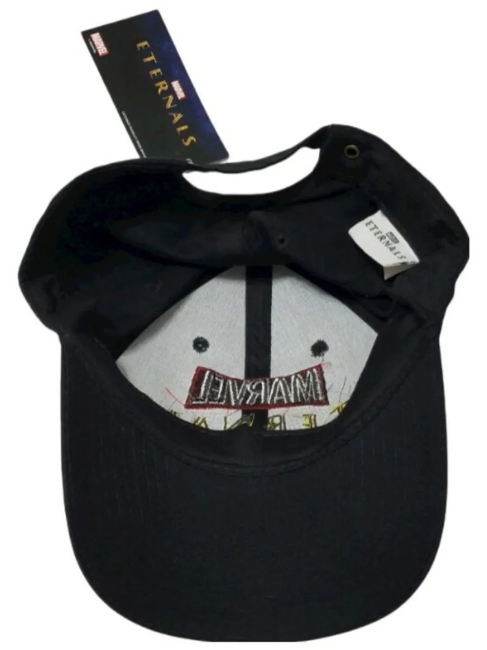 Marvel Eternals Snapback Adjustable Adult Baseball Cap Hat One Size NWT